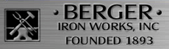 berger iron works logo