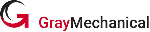 gray mechanical logo